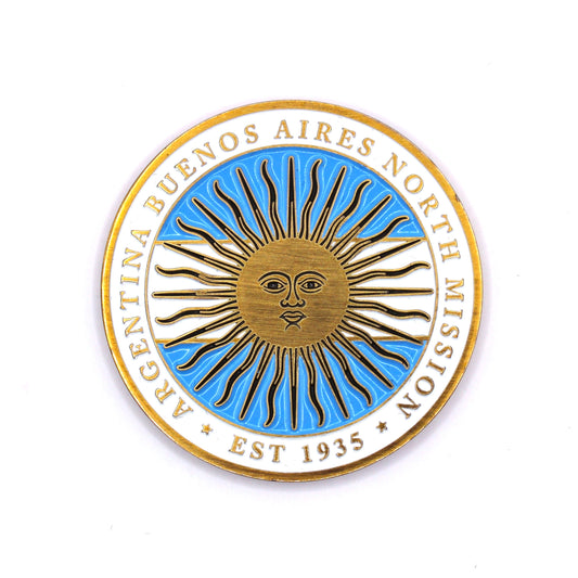 argentina buenos aires north mission coin