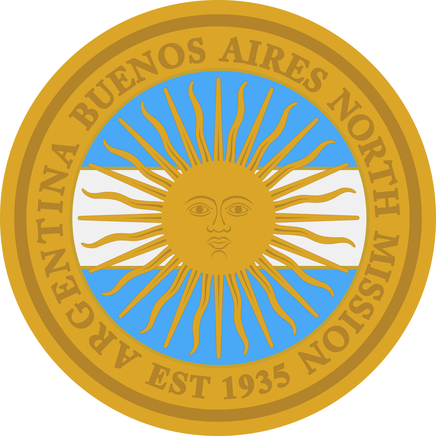 argentina buenos aires north mission decal