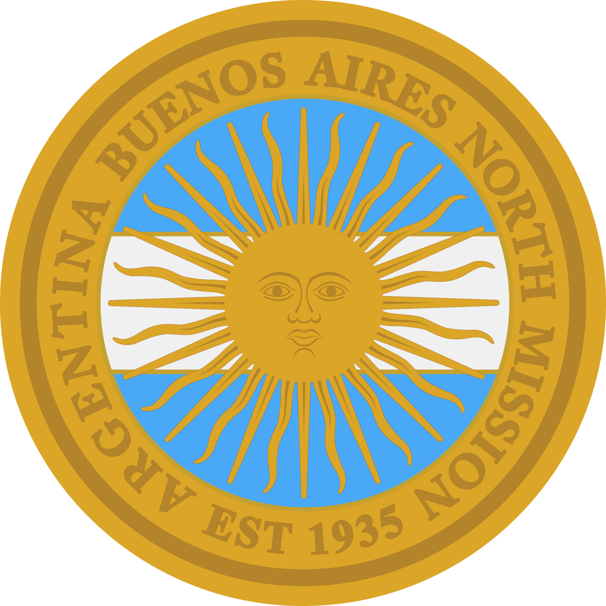 argentina buenos aires north mission decal
