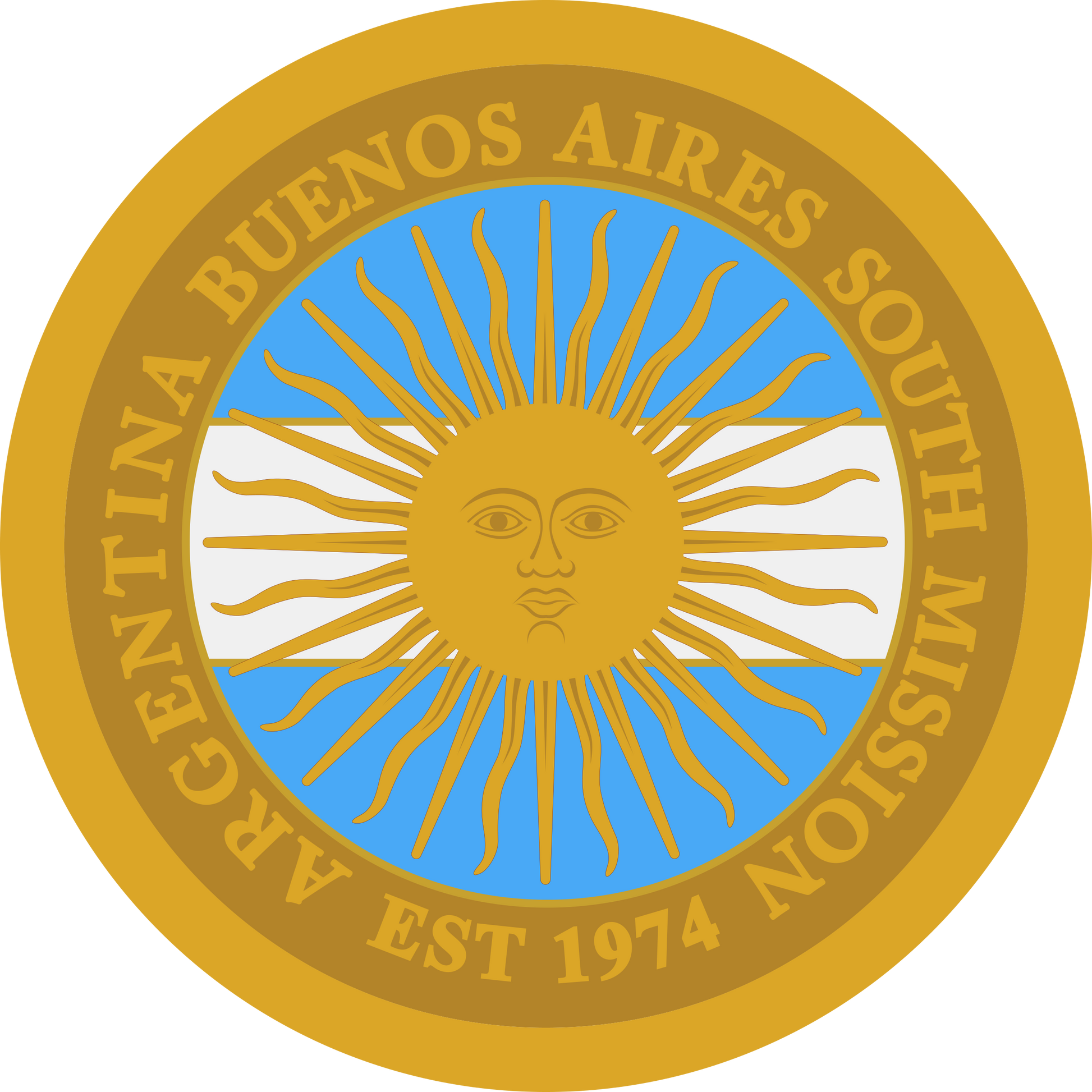 argentina buenos aires south mission decal