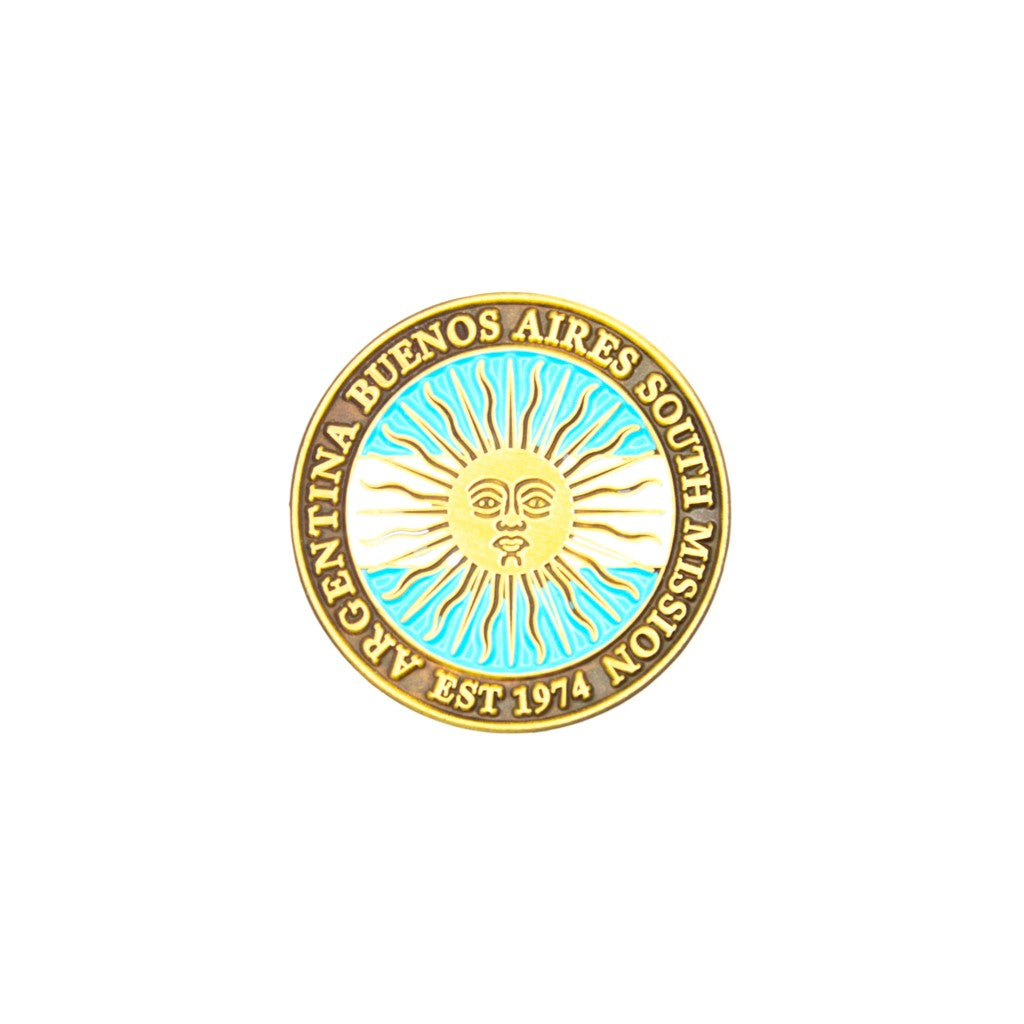 argentina buenos aires south mission pin