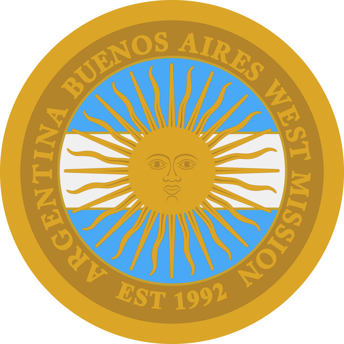 argentina buenos aires west mission decal