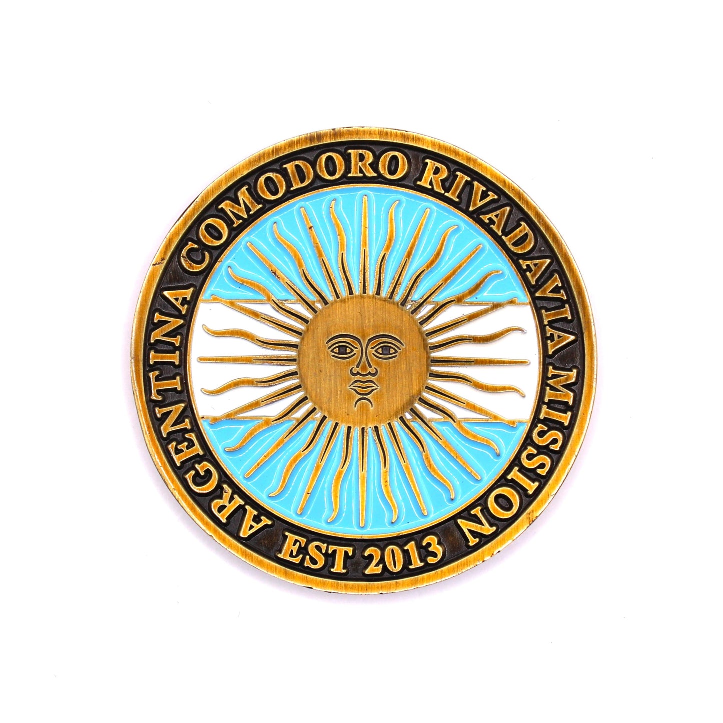 argentina comodoro rivadavia mission coin