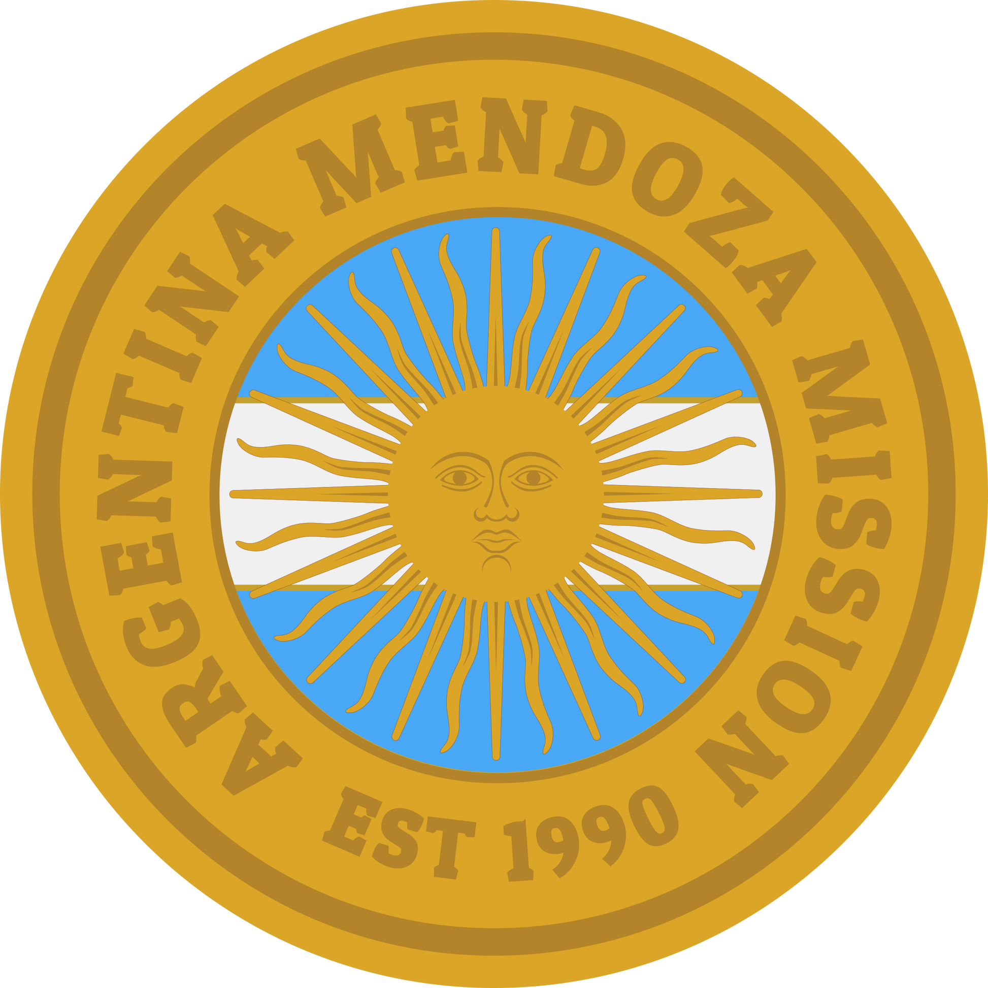 argentina mendoza mission decal