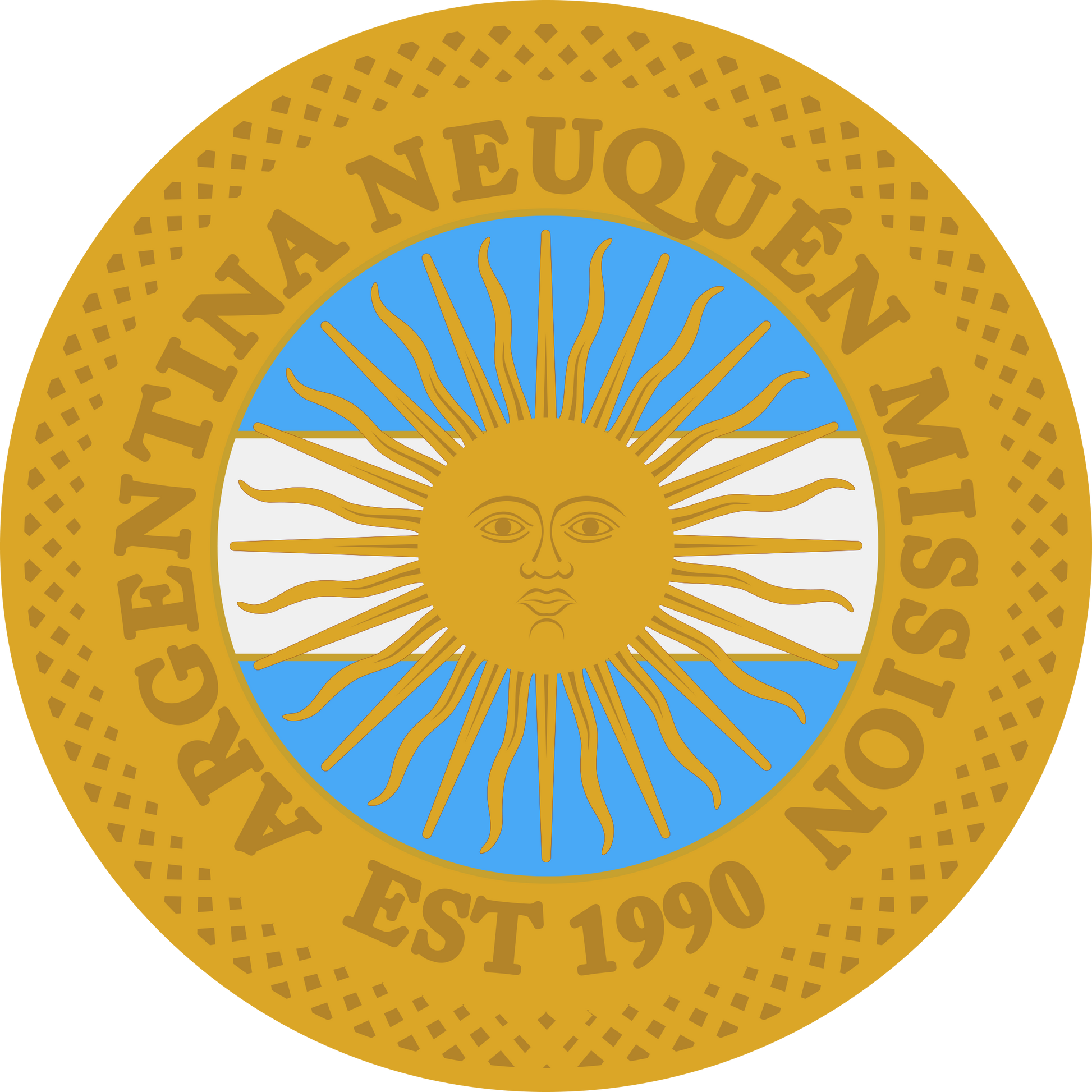 argentina neuquén mission decal