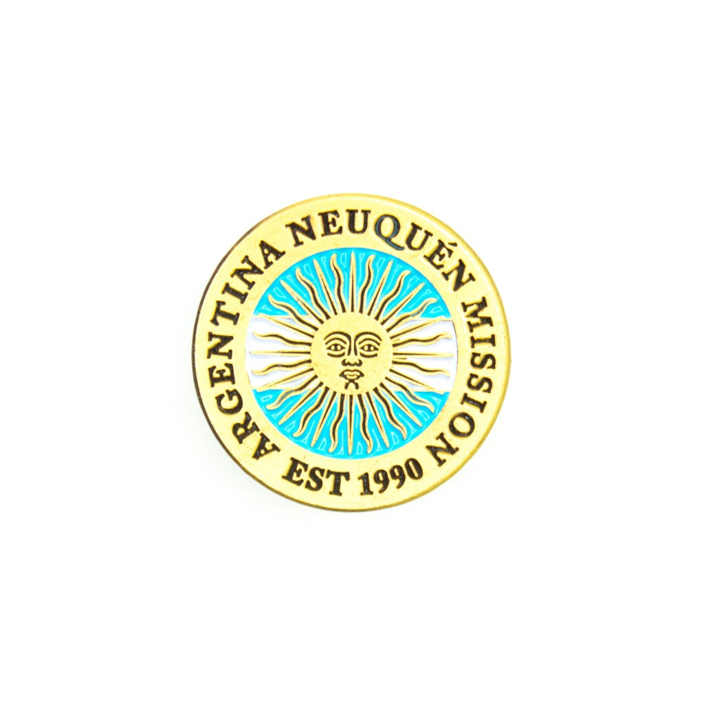 argentina neuquén mission pin