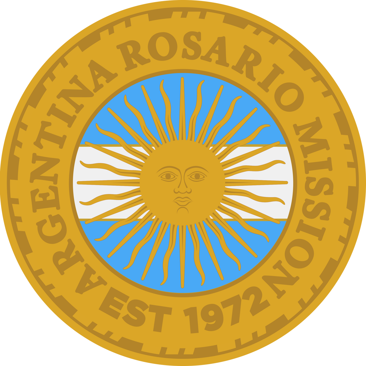 argentina rosario mission decal