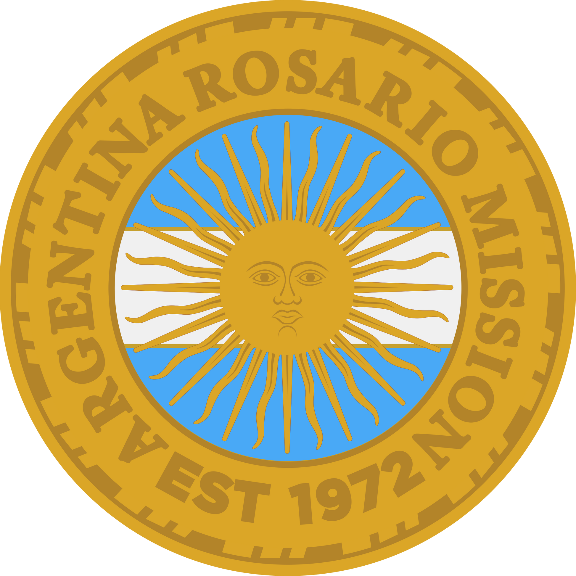 argentina rosario mission decal