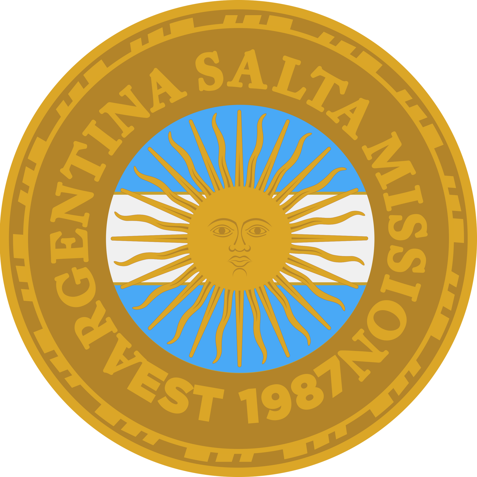 argentina salta mission decal