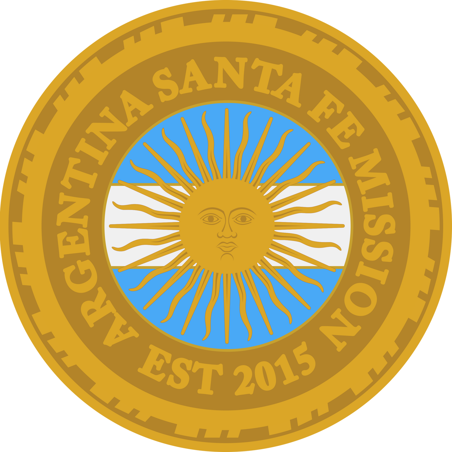 argentina santa fe mission decal