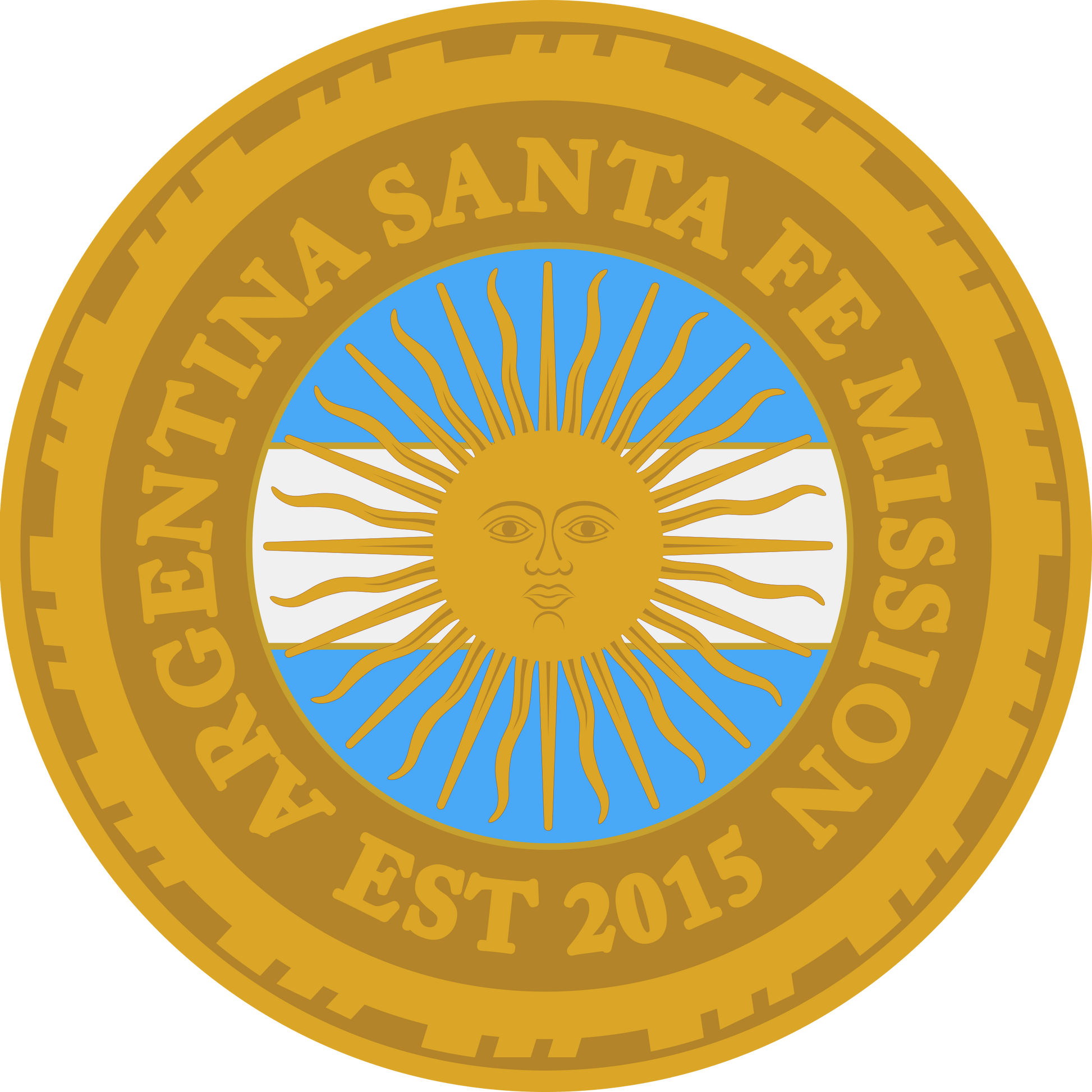 argentina santa fe mission decal