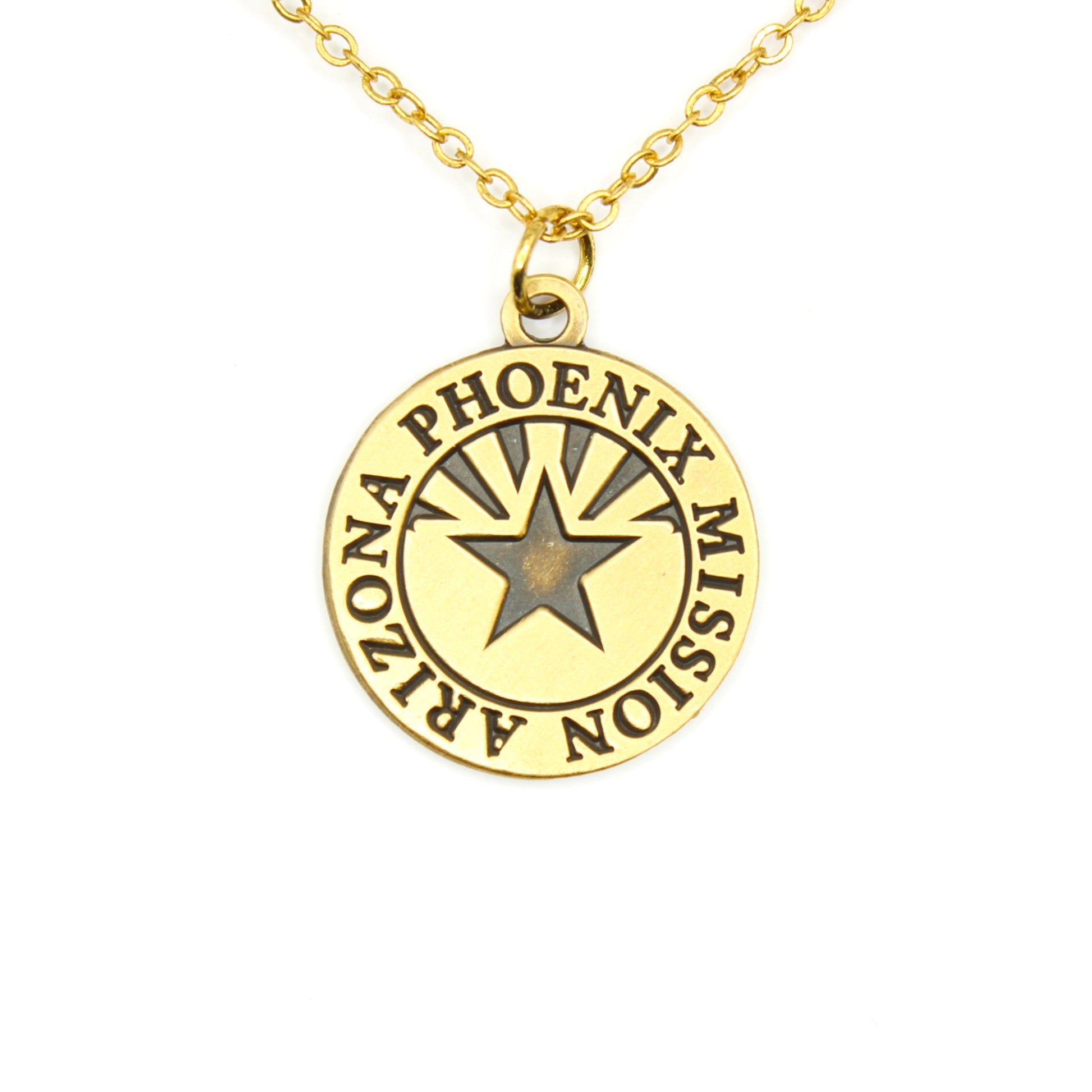 arizona phoenix mission necklace