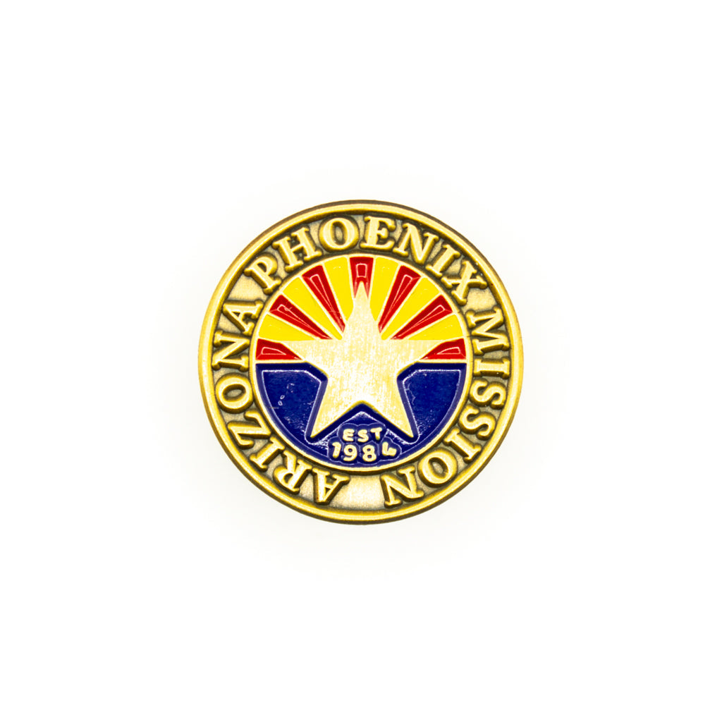 arizona phoenix mission pin