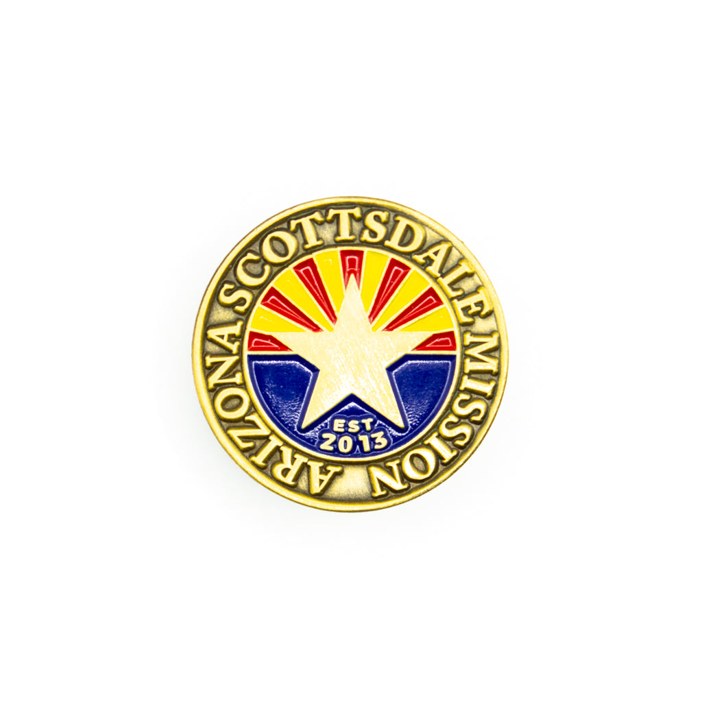 arizona scottsdale mission pin