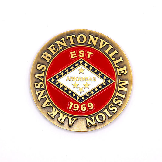 arkansas bentonville mission coin