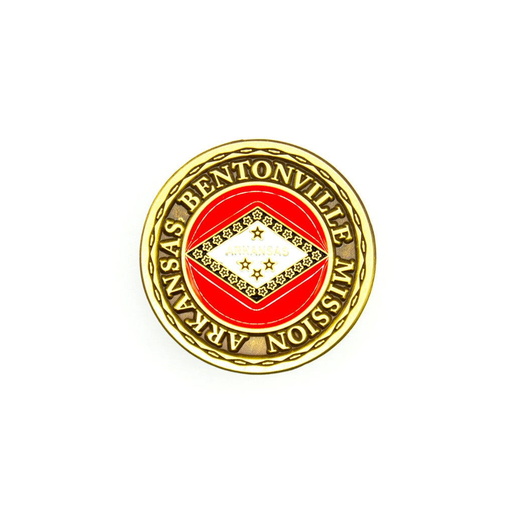 arkansas bentonville mission pin