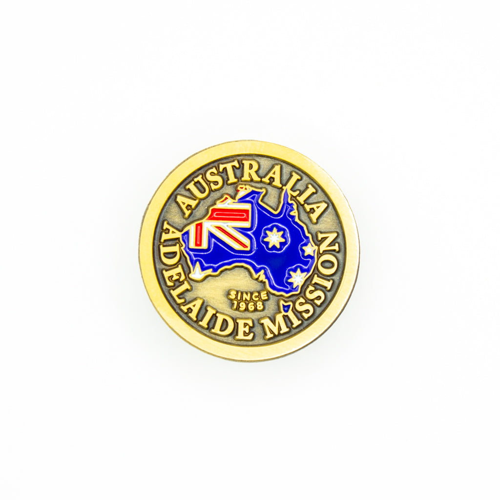 australia adelaide mission pin