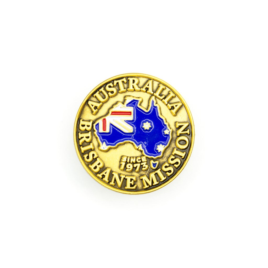 australia brisbane mission pin