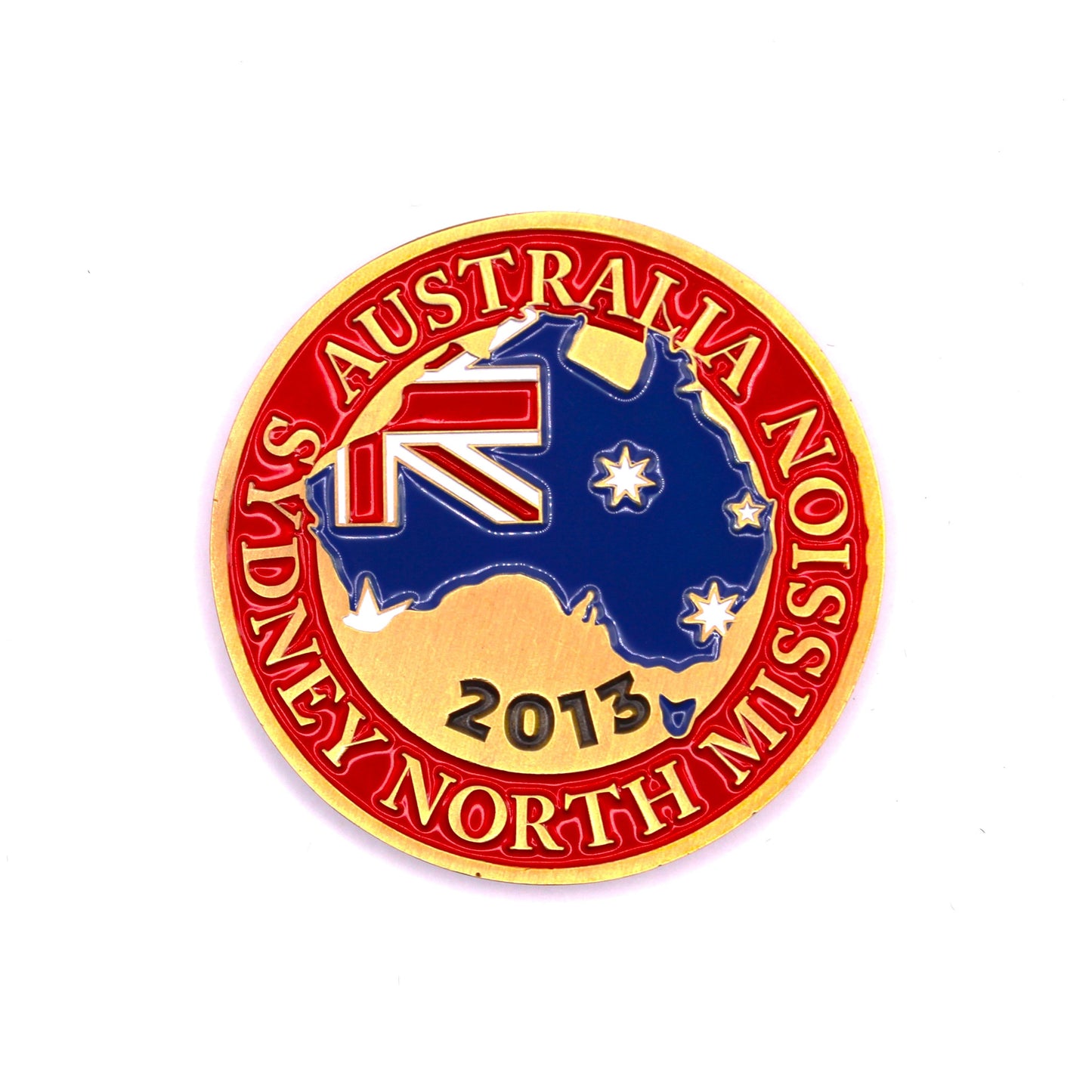 australia sydney north mission coin