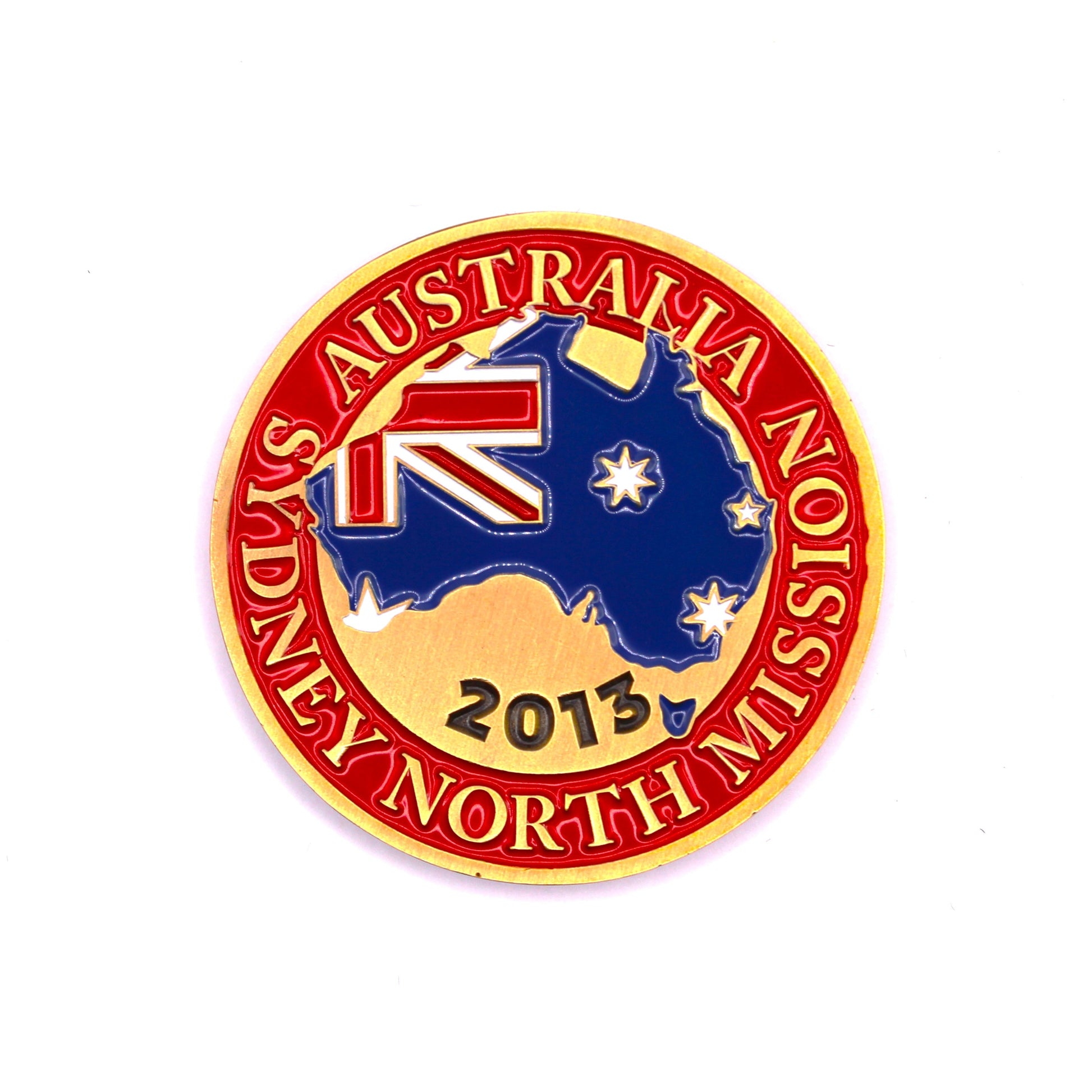 australia sydney north mission coin
