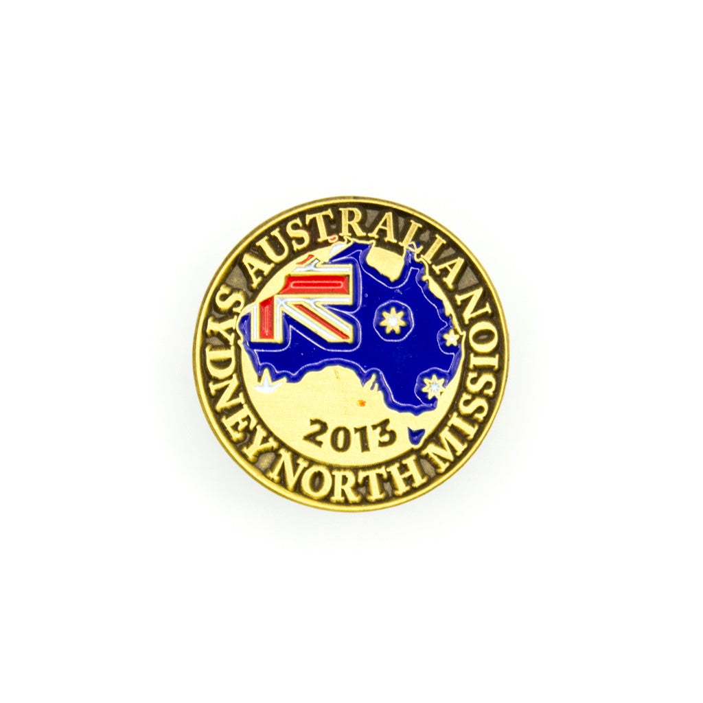australia sydney north mission pin