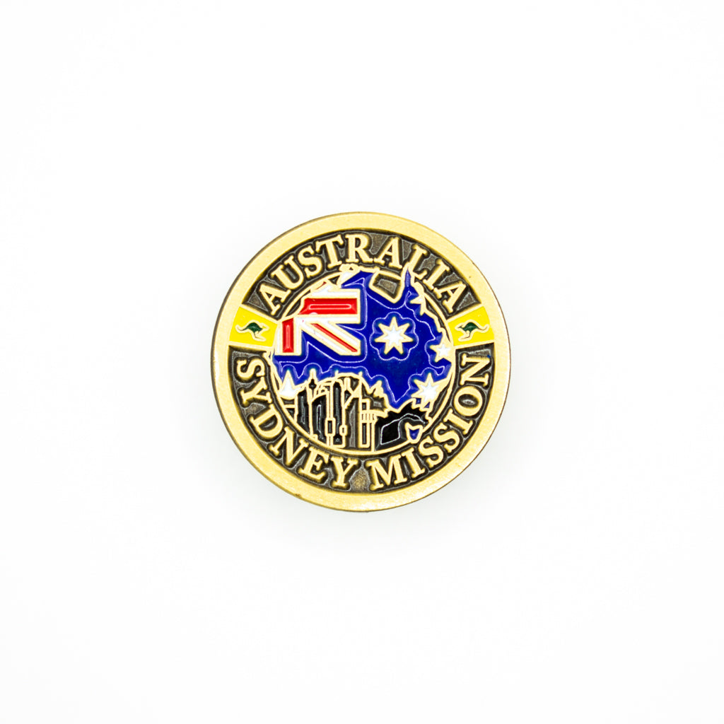 australia sydney mission pin