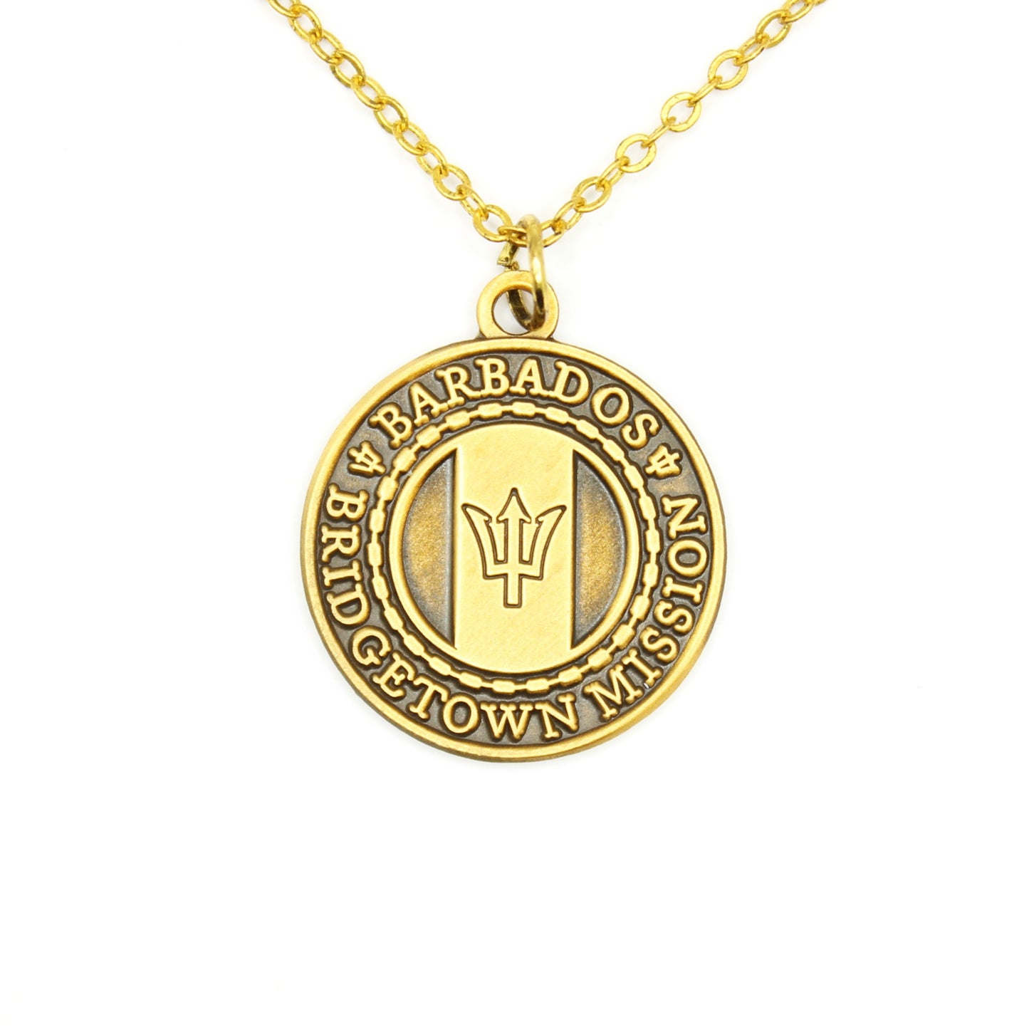 barbados bridgetown mission necklace