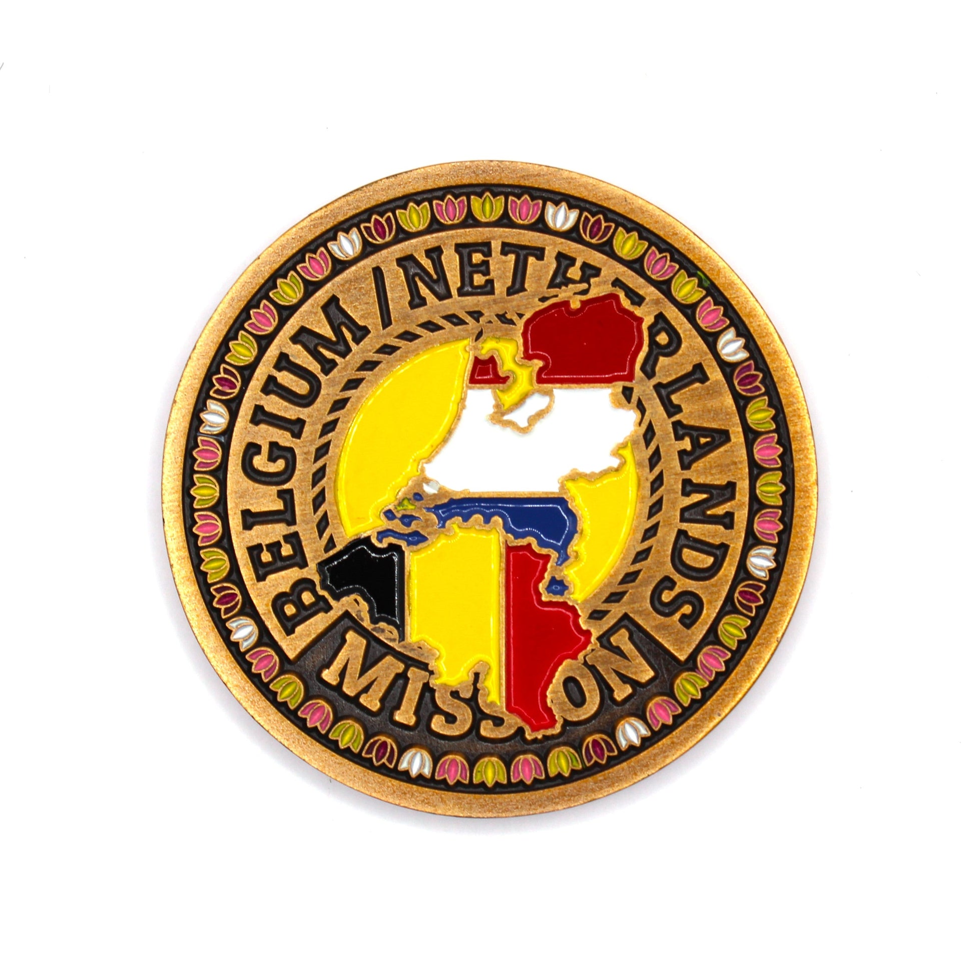 belgium netherlands mission coin