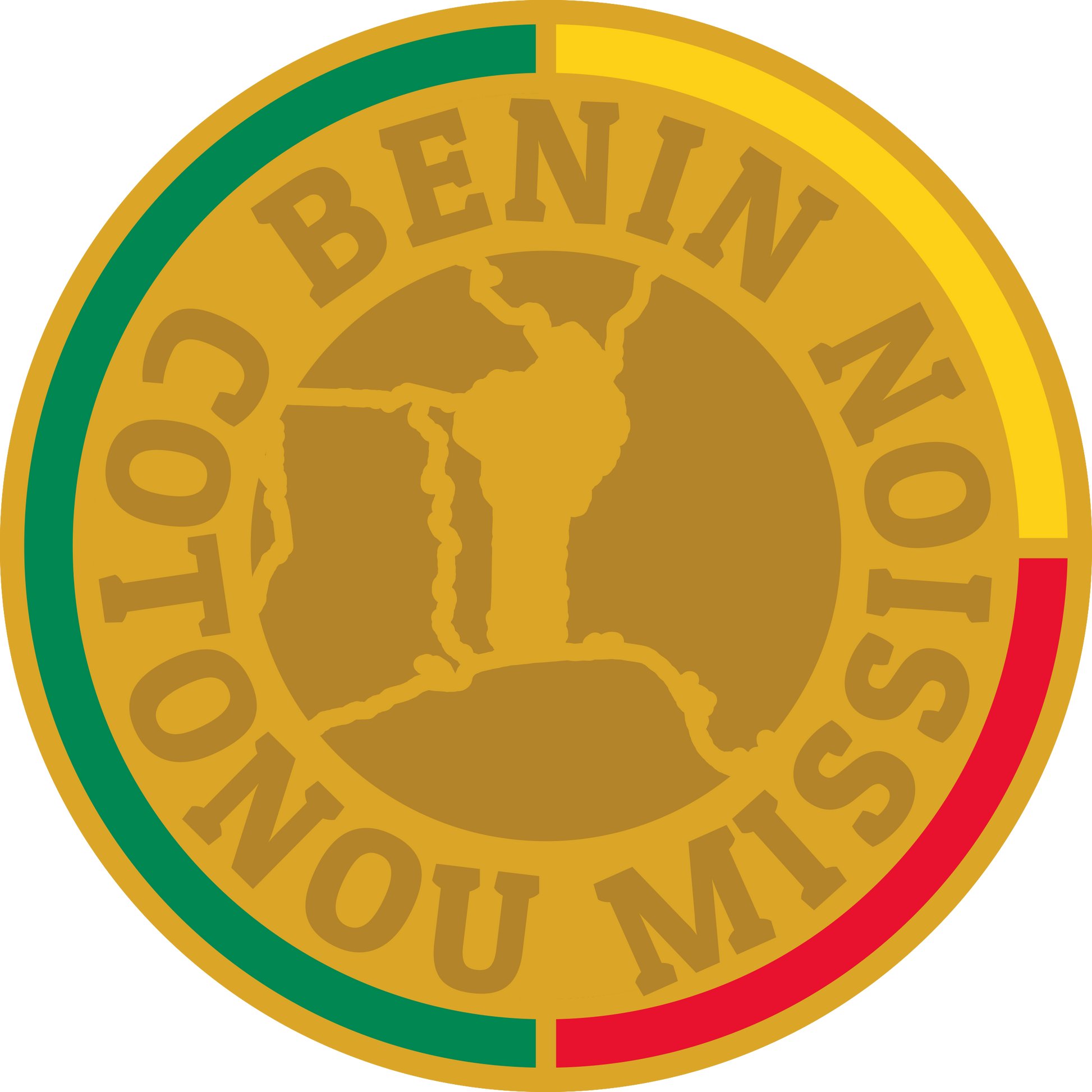 benin cotonou mission decal