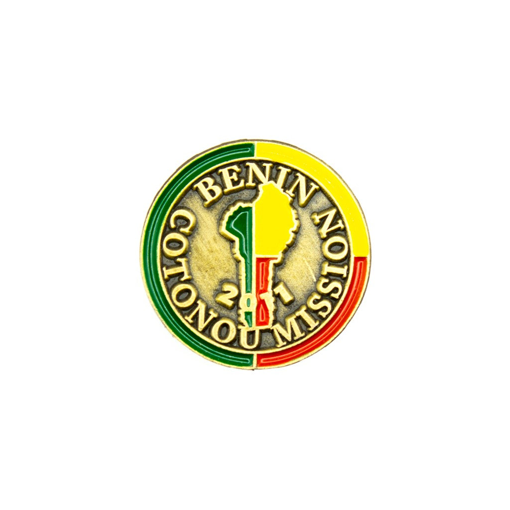 benin cotonou mission pin