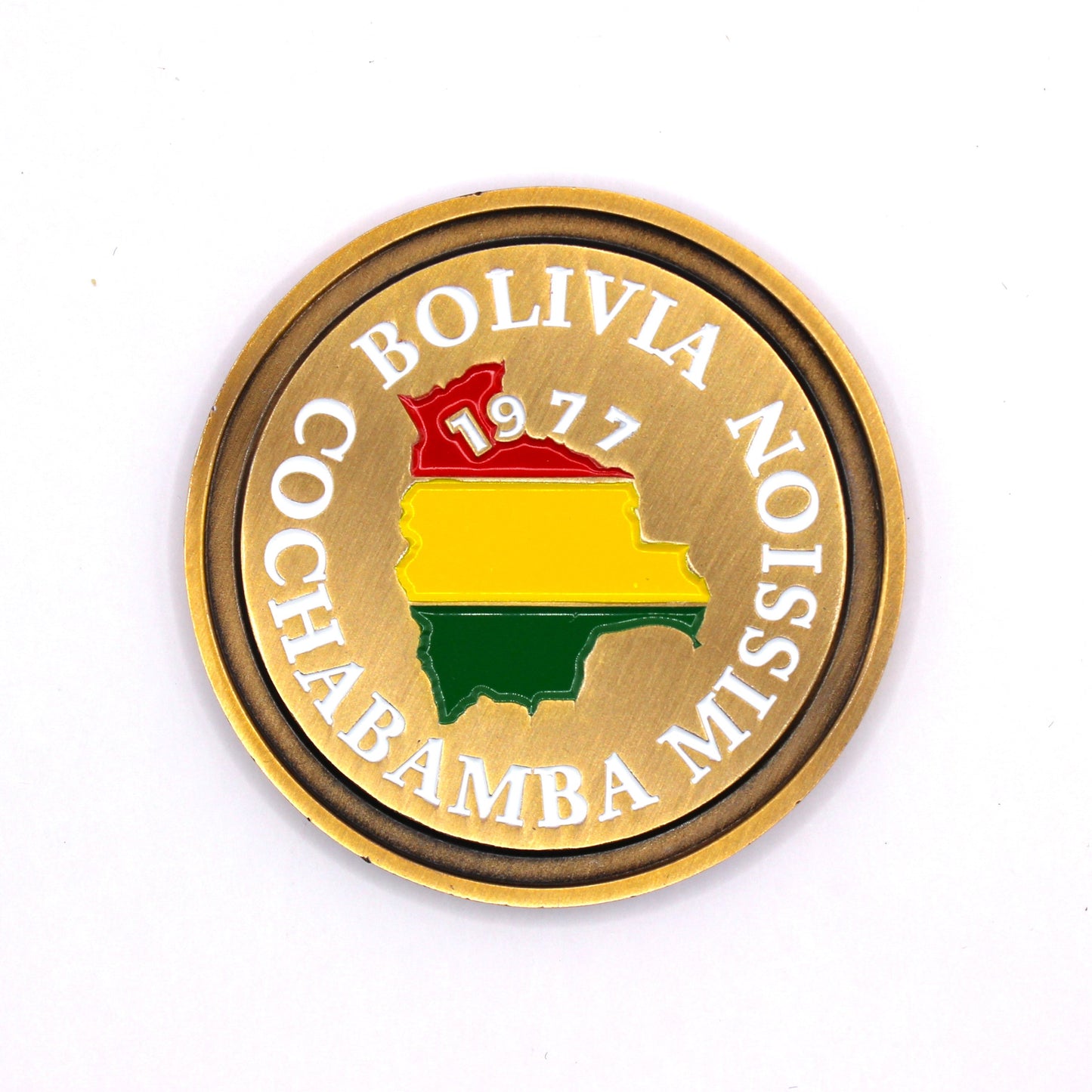 bolivia cochabamba mission coin