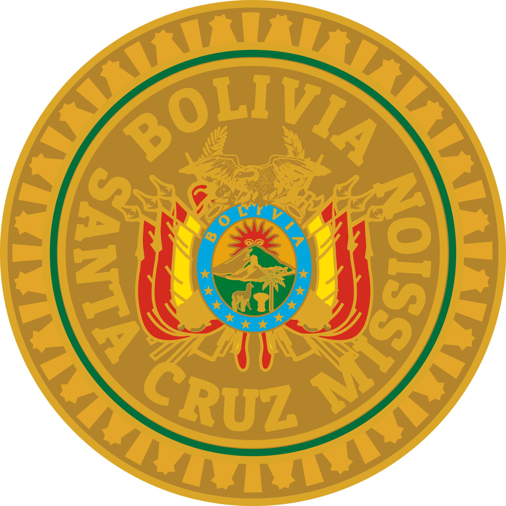 bolivia santa cruz mission decal