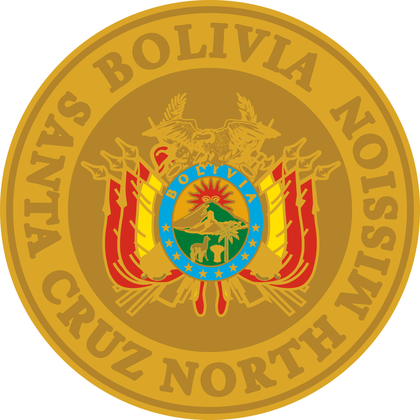 bolivia santa cruz north mission decal