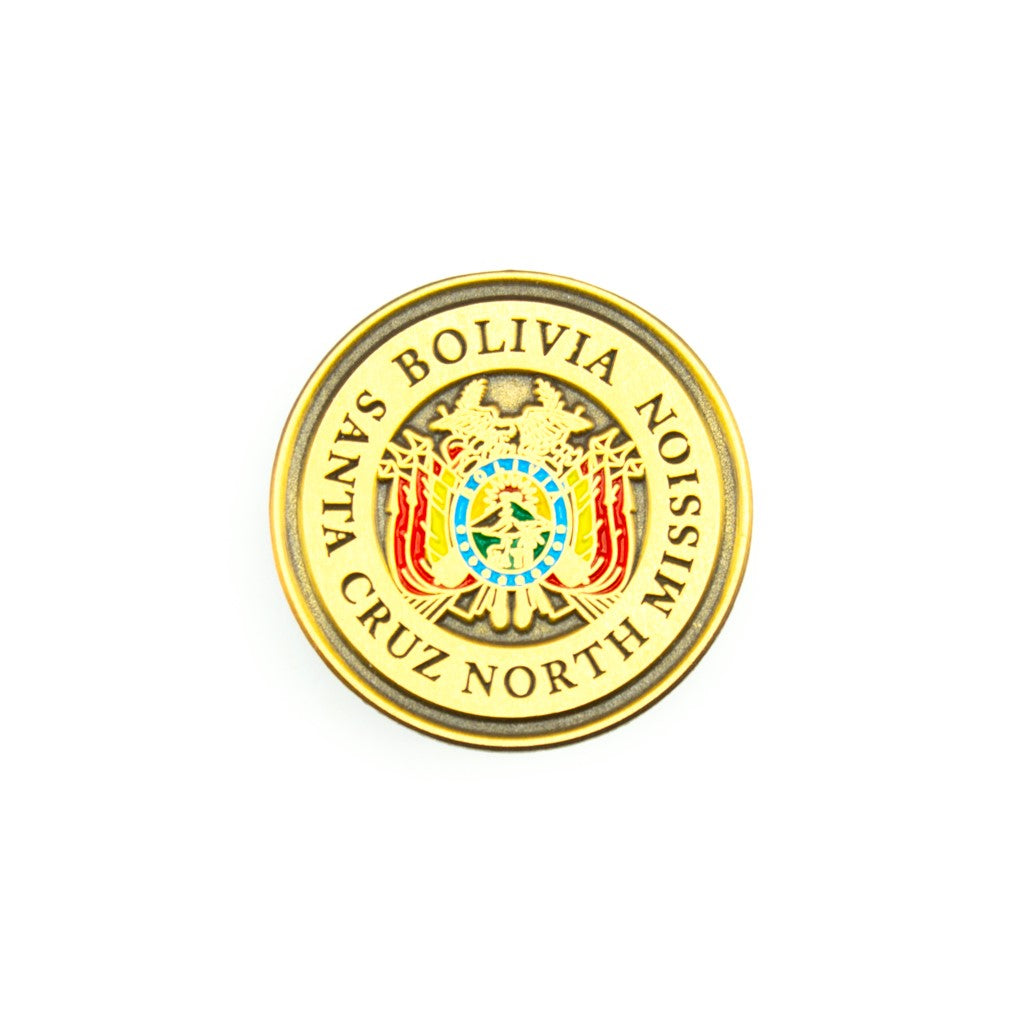 bolivia santa cruz north mission pin