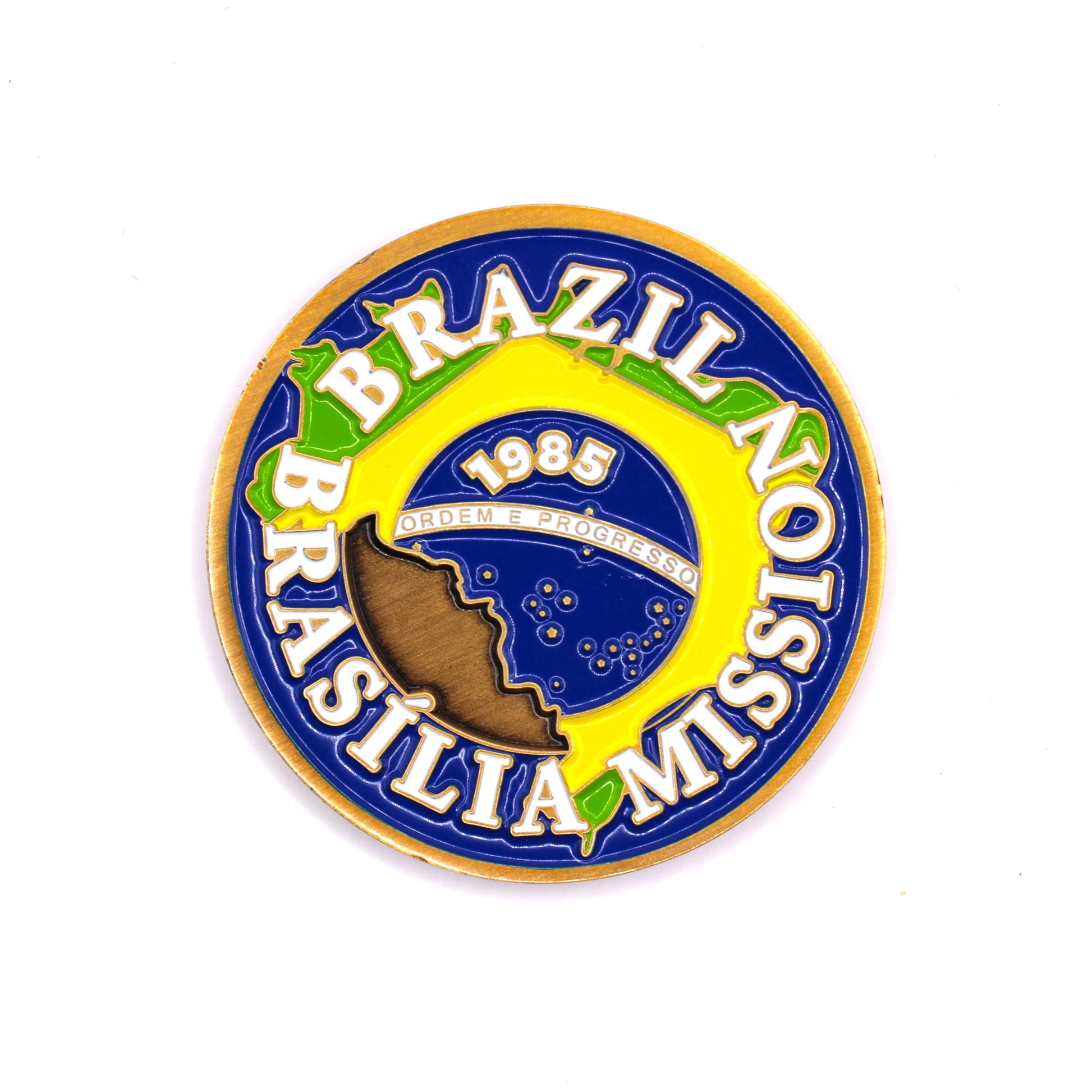 brazil brasília mission coin