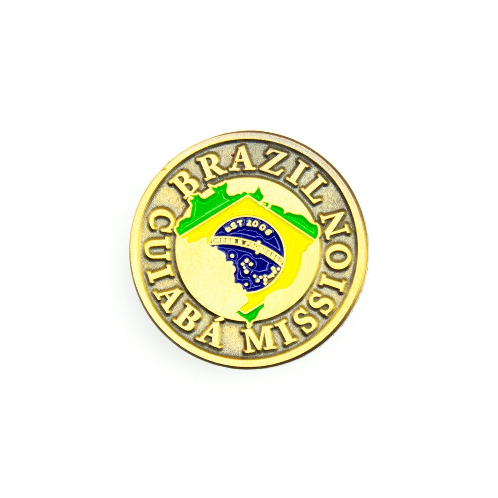 brazil cuiabá mission pin