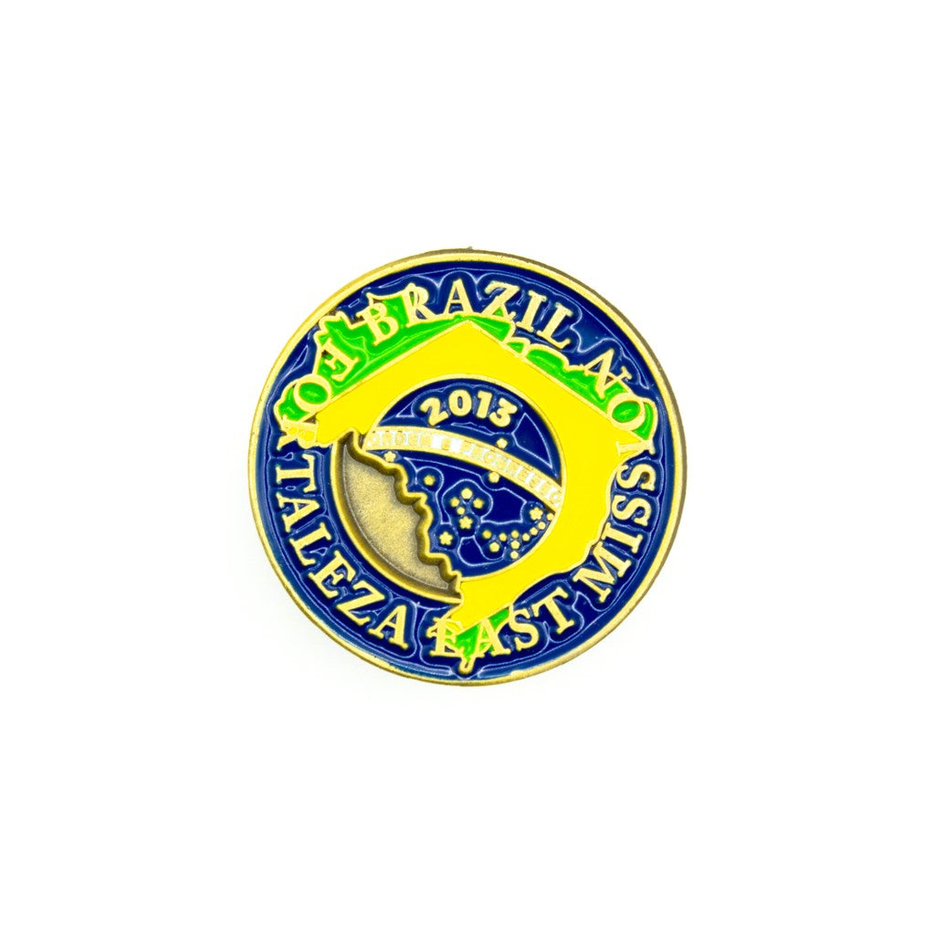 brazil fortaleza east mission pin