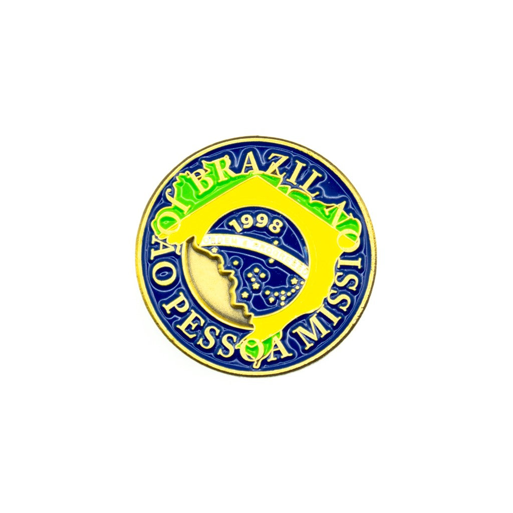 brazil joão pessoa mission pin