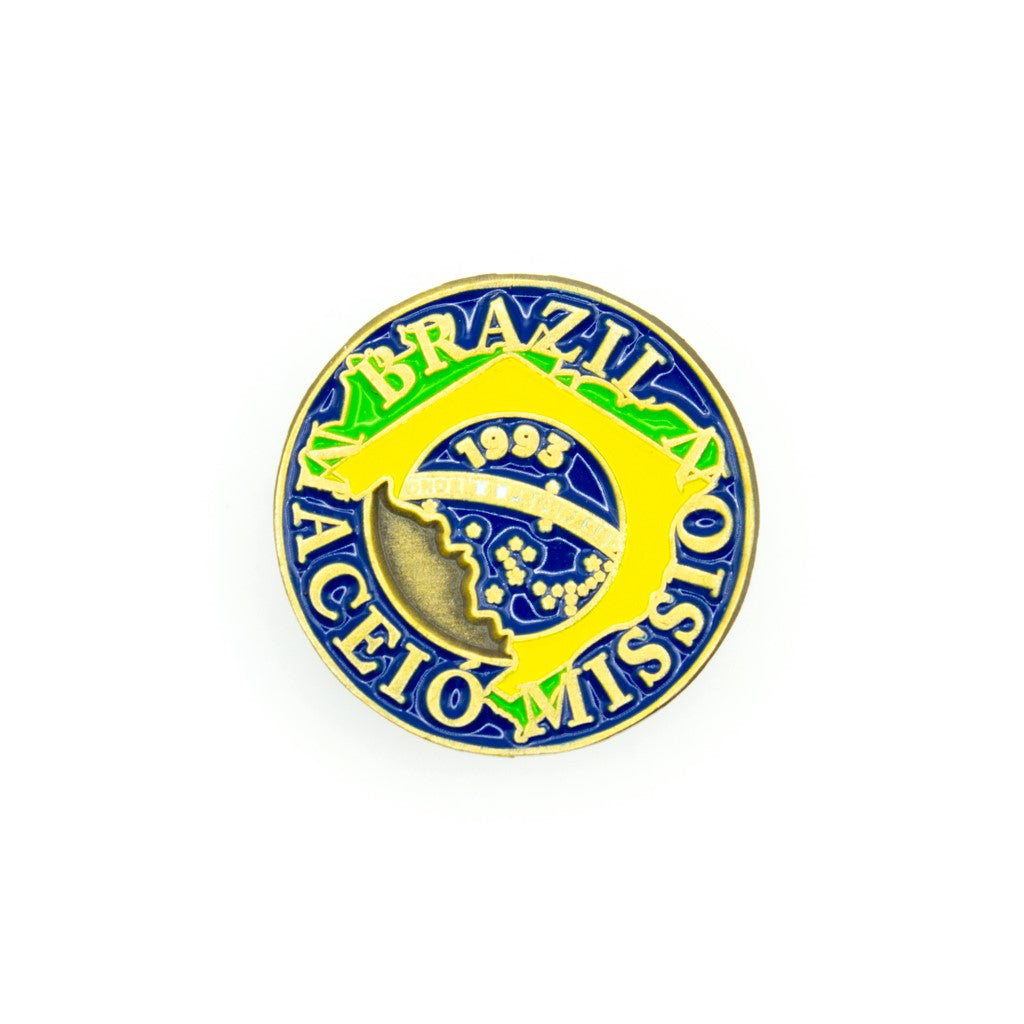 brazil maceió mission pin