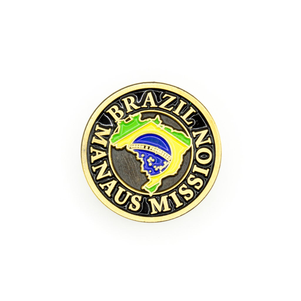 brazil manaus mission pin