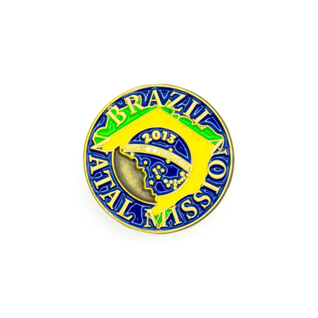 brazil natal mission pin