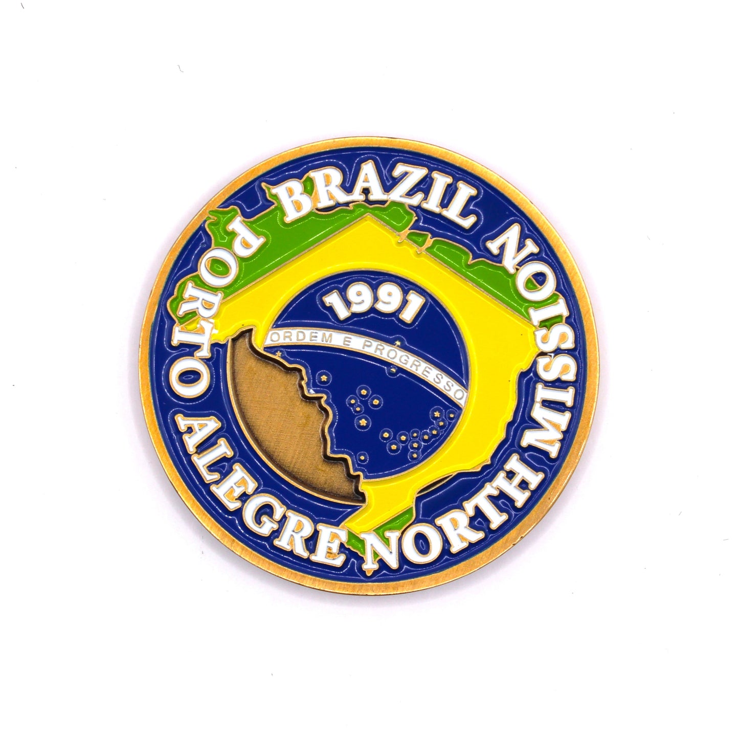 brazil porto alegre north mission coin