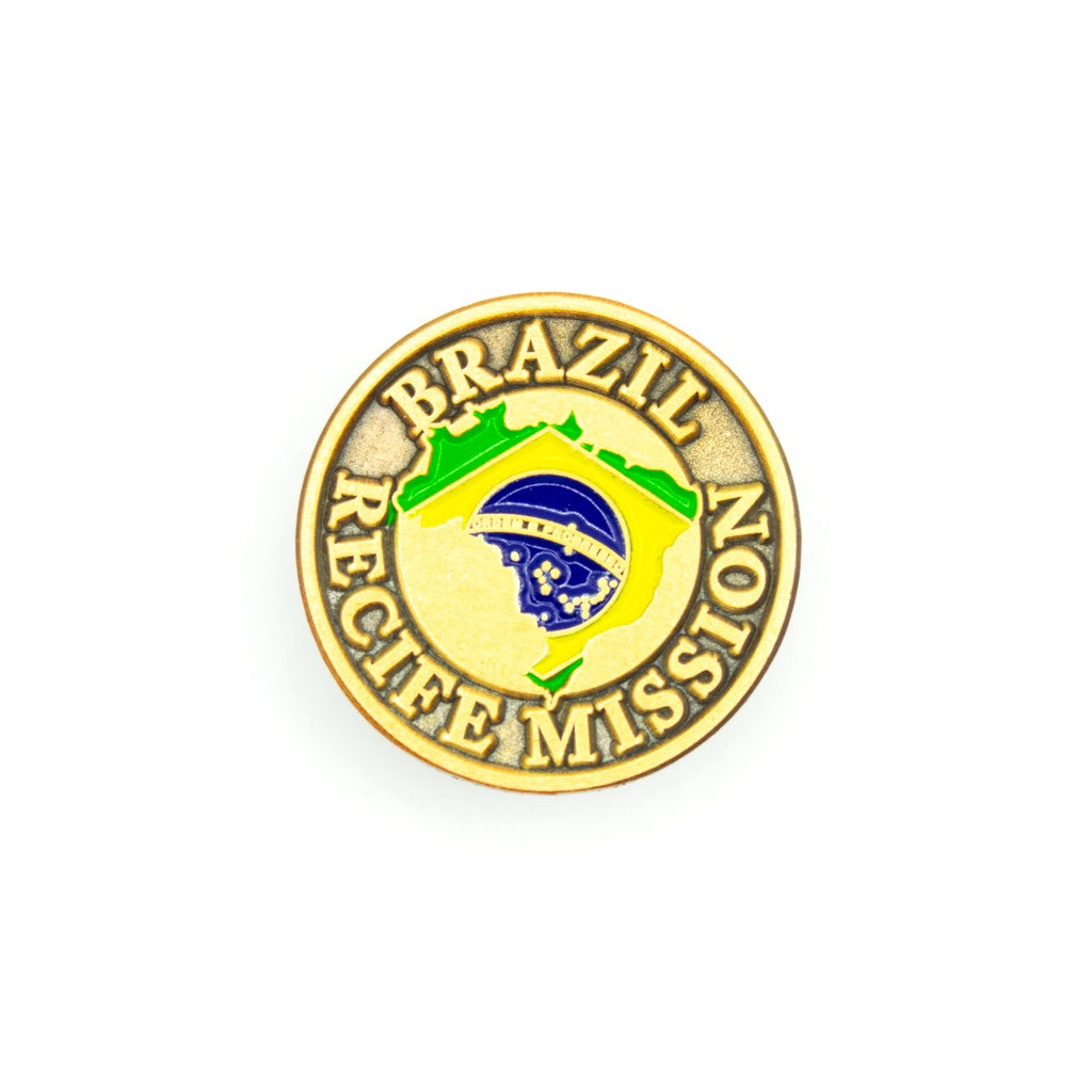 brazil recife mission pin