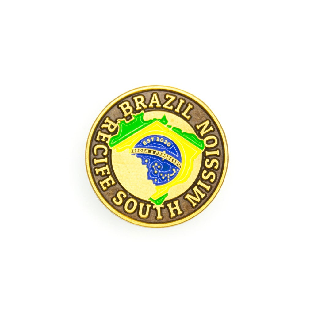 brazil recife south mission pin