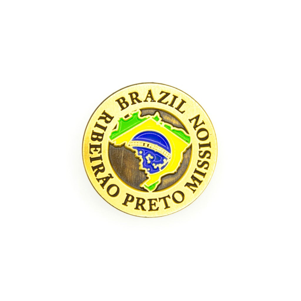 brazil ribeirão preto mission pin