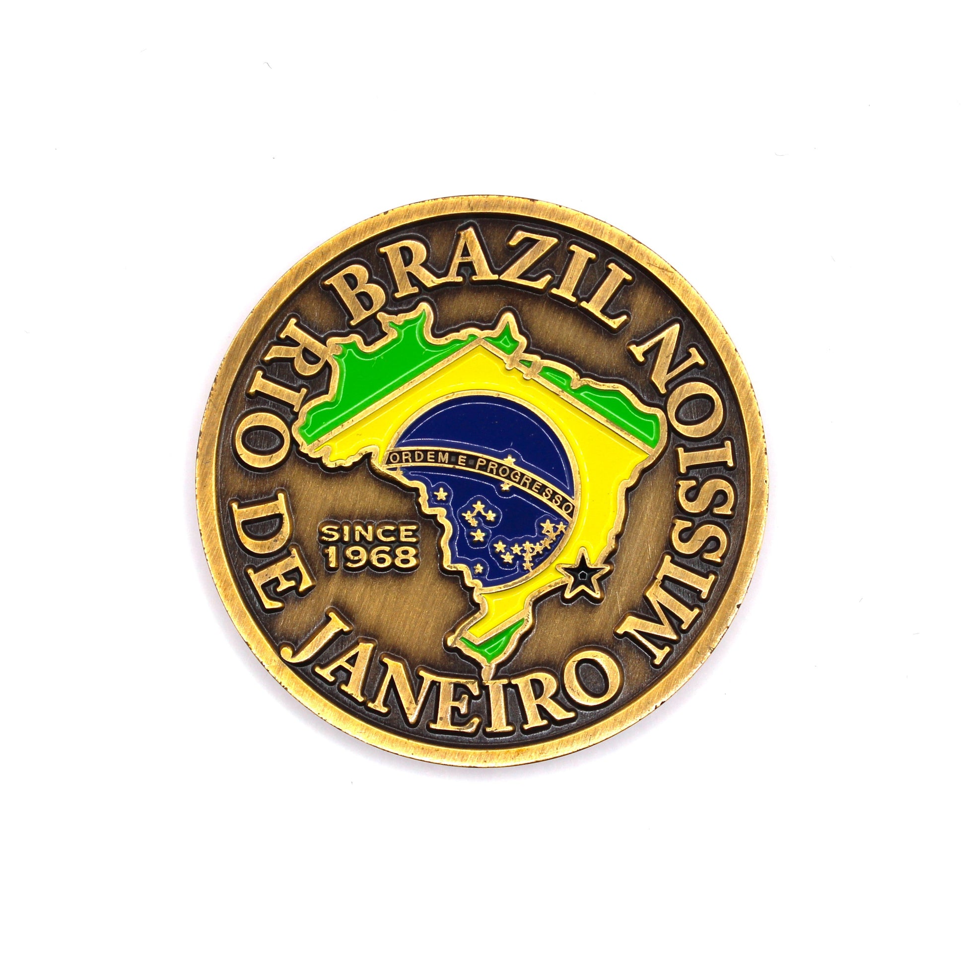 brazil rio de janeiro mission coin