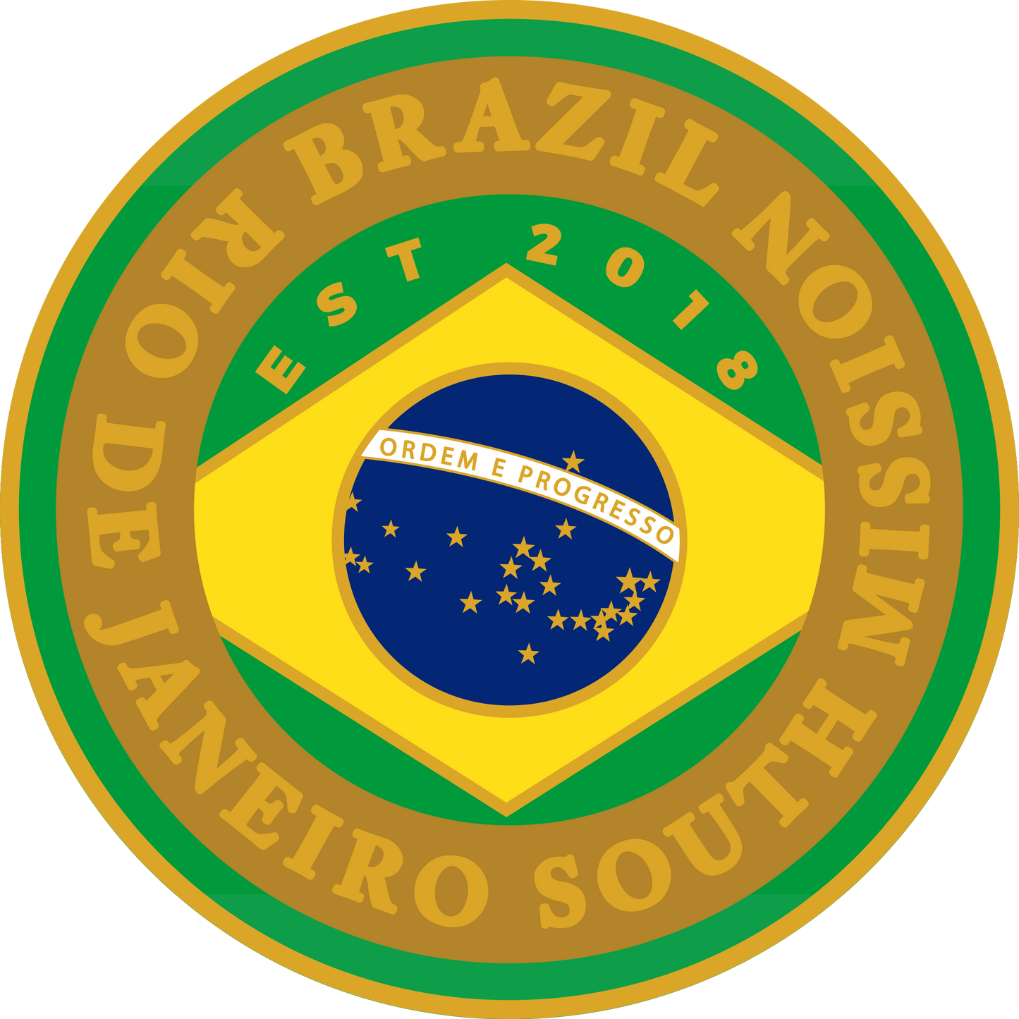 brazil rio de janeiro south mission decal