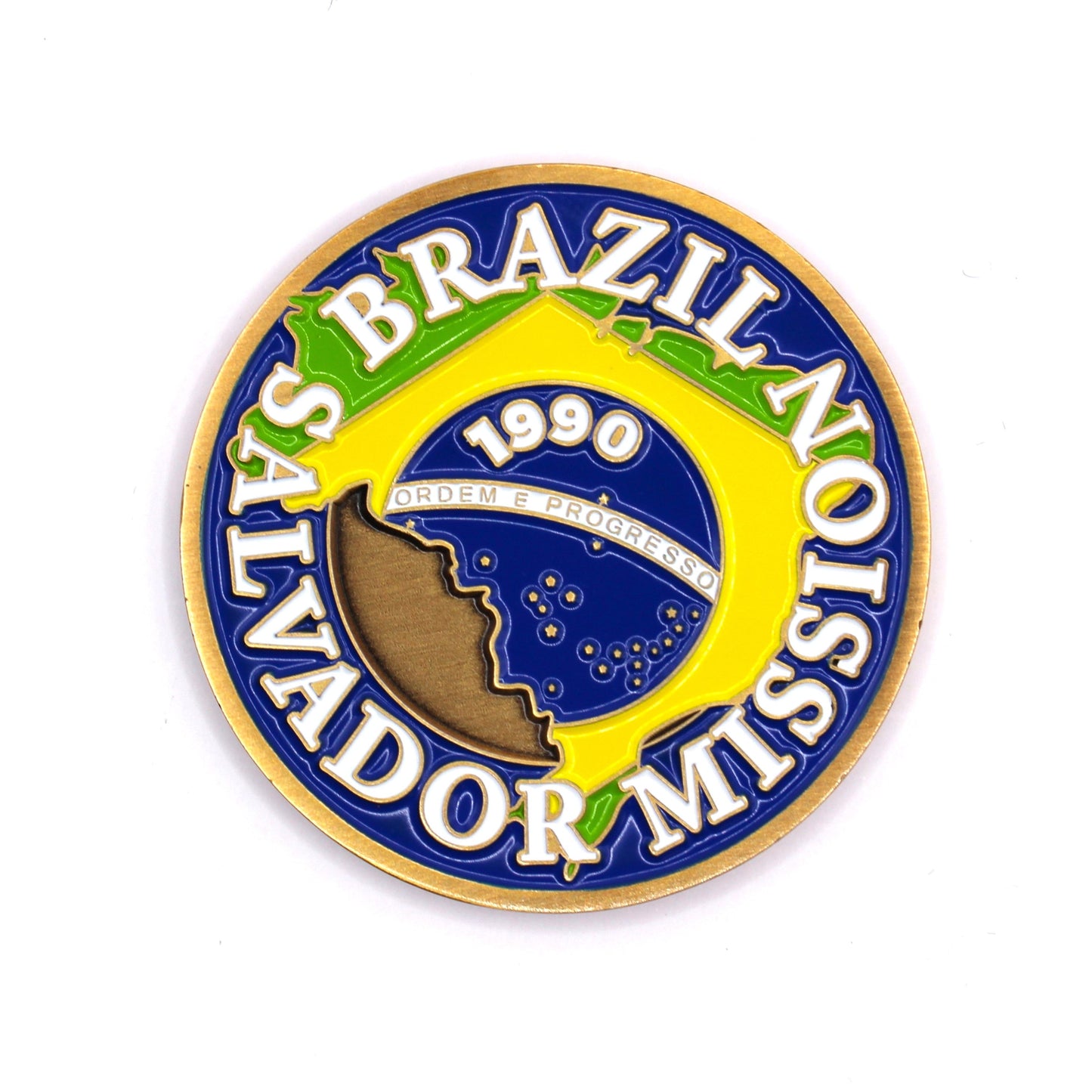 brazil salvador mission coin
