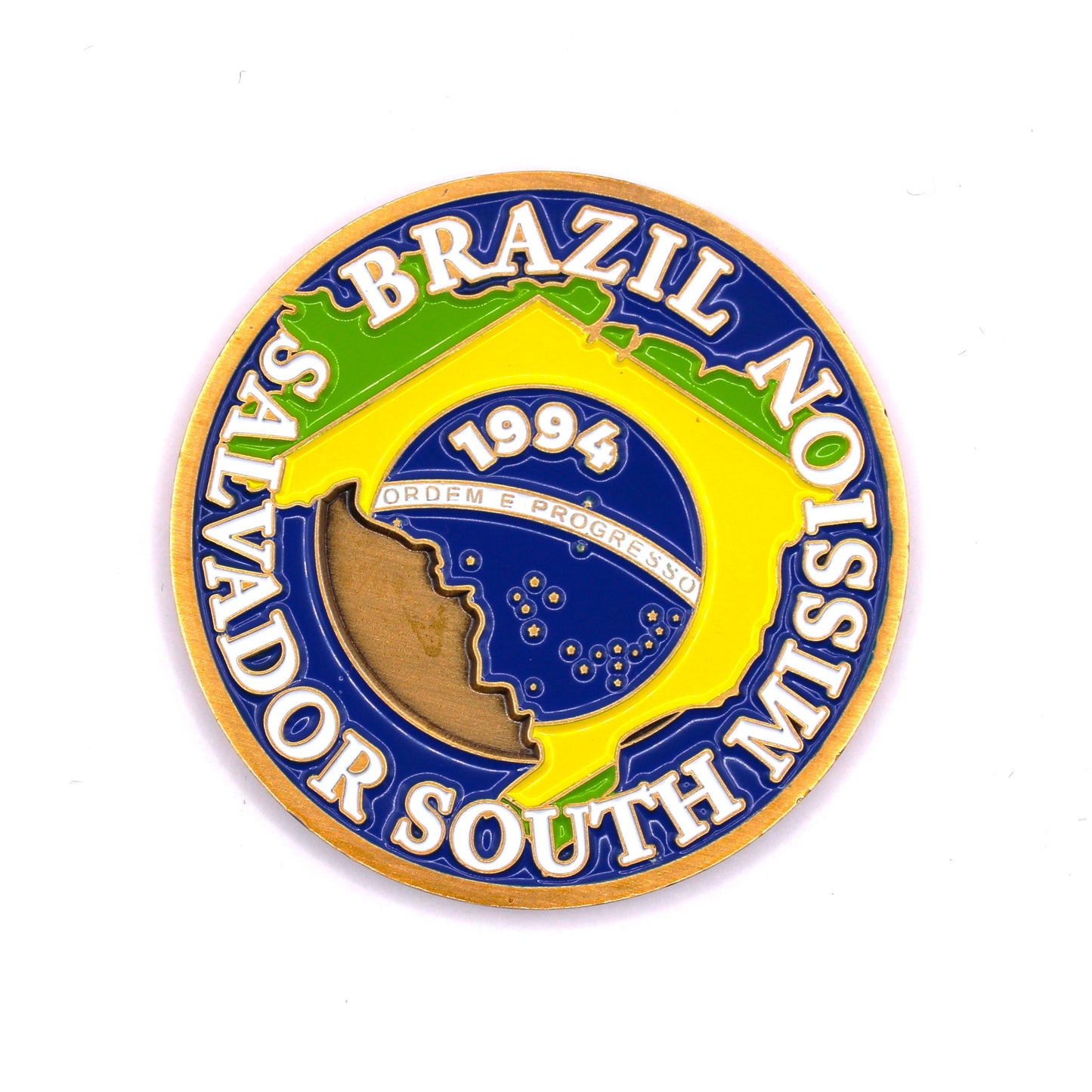 brazil salvador south mission coin