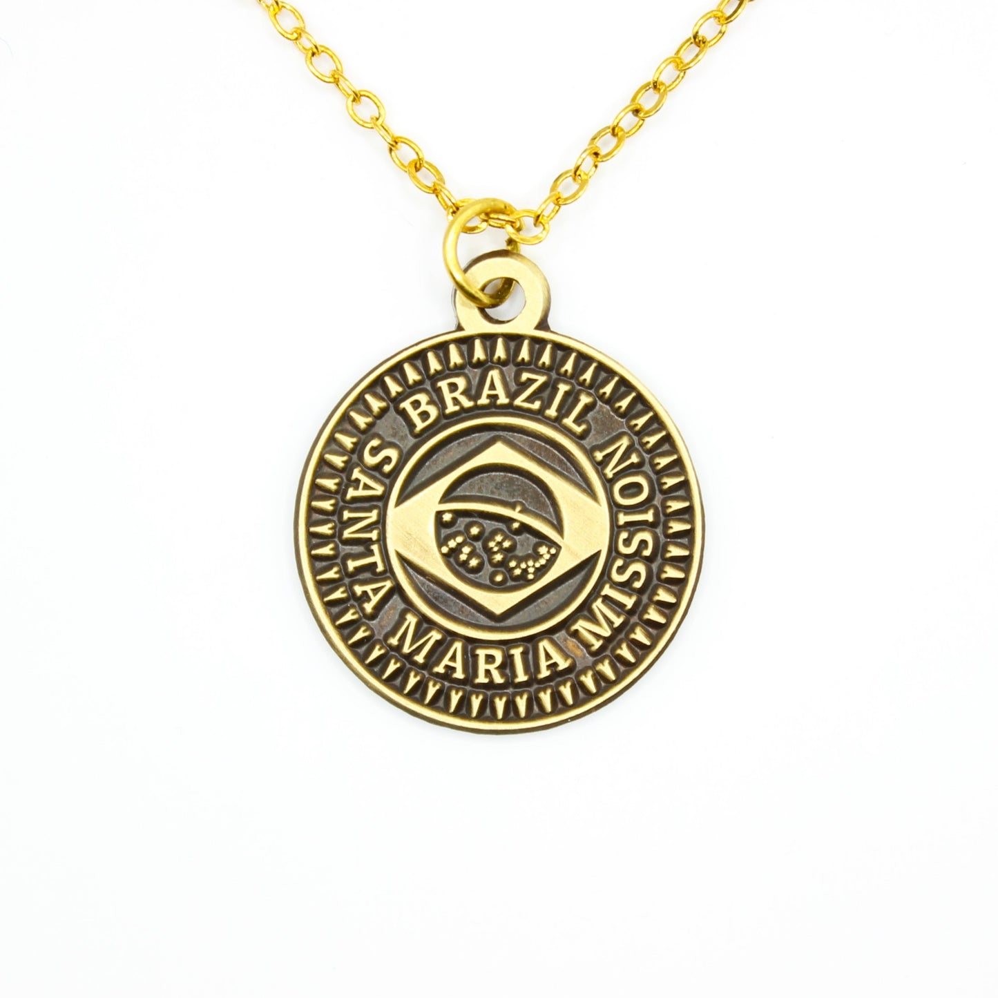 brazil santa maria mission necklace